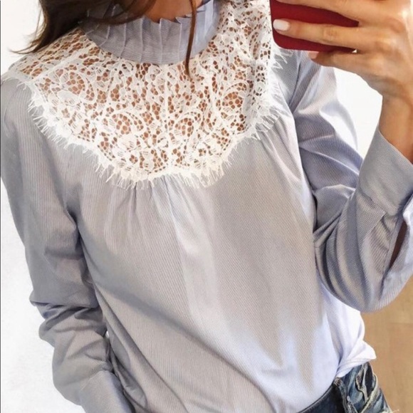 Tops - Cotton and Lace top